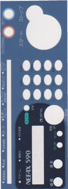 Напечатанный верхний слой изготовленной на заказ кнопочной панели мембраны графический обшивает панелями 0.05mm -1mm, пестротканое